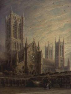 PAINTINGS/MACKENZIE/Lincoln_Cathedral_Cloisters.jpg